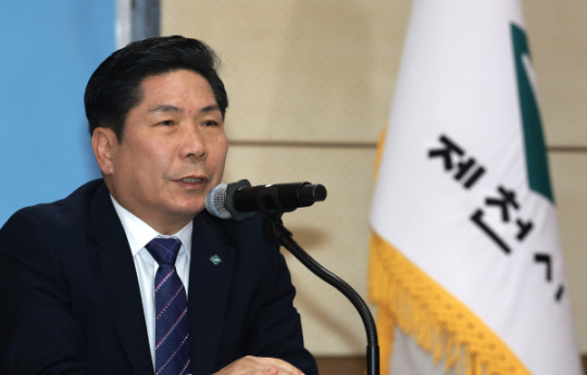 김창규 충북 제천시장. 뉴시스