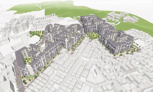 양천구 신월동 모아타운 조감도. 서울시청 제공