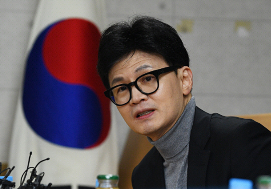 발언하는 한동훈 국민의힘 비상대책위원장. 연합뉴스