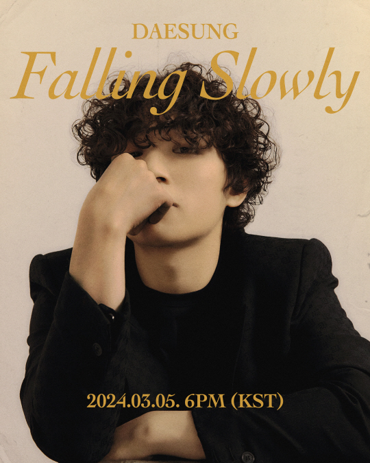빅뱅 출신 대성_Falling Slowly_티저_이미지