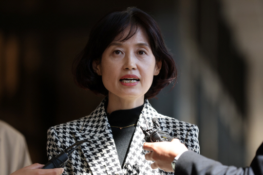 박은정 전 부장검사. 뉴시스