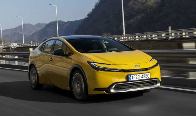 토요타의 5세대 프리우스.  토요타코리아 제공