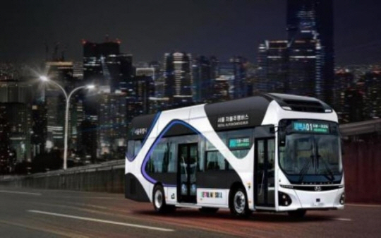 서울시 자율주행버스. 서울시청 제공