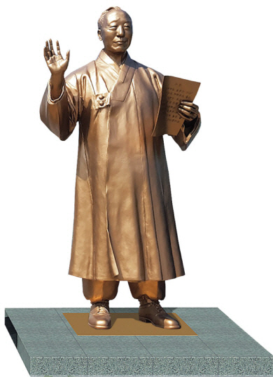 이승만 전 대통령 동상. 이승만대통령동상건립추진위원회 제공