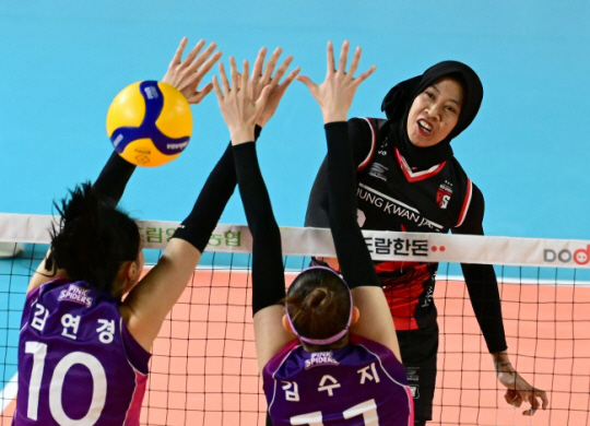 V리그 여자부 정관장의 아시아쿼터 메가. 한국배구연맹 제공