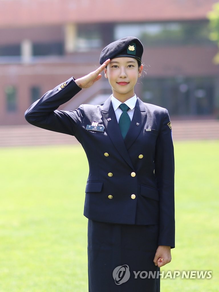 제복 입은 대학시절의 우희준[울산대 제공. 재판매 및 DB 금지]