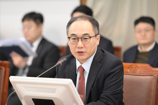 이원석 검찰총장이 지난 2월 28일 서울 서초구 대검찰청에서 열린 월례회의에서 발언하고 있다. 연합뉴스