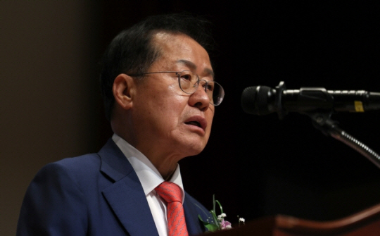 홍준표 대구시장. 사진 뉴시스.