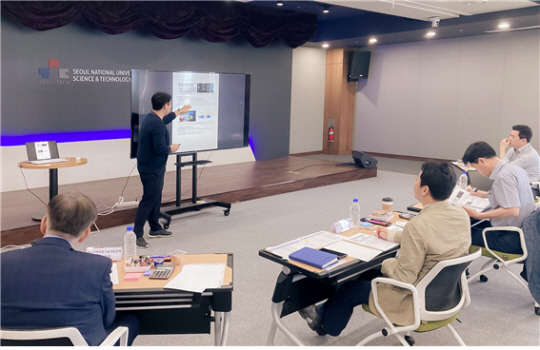 2024년도 서울과기대 산학공동 기술개발과제 대면평가 모습. 서울과기대 제공