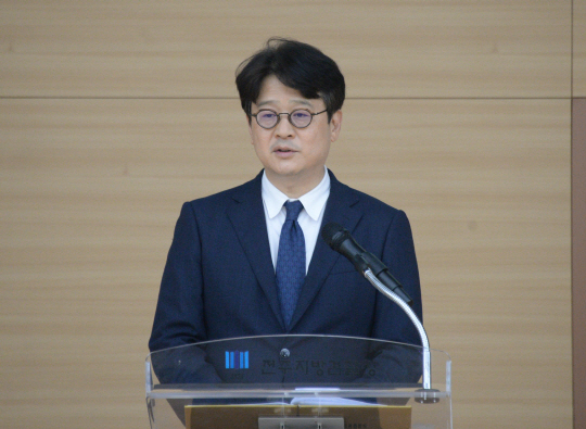 이창수 신임 서울중앙지검장. 뉴시스