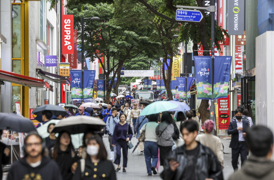 서울 중구 명동 거리. 뉴시스