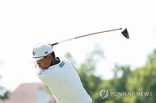 임성재의 백스윙.[AFP/게티이미지=연합뉴스]