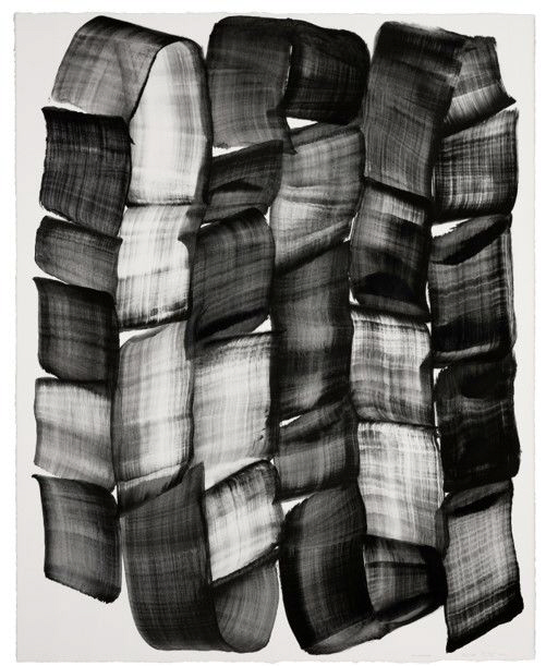 이배의 ‘붓질 3-88’, 162×130㎝.