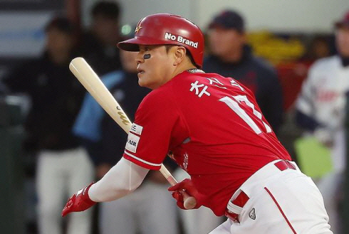 SSG의 추신수. 연합뉴스