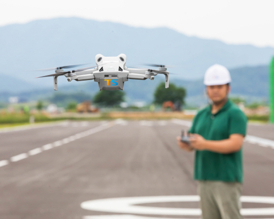 드론연습비행 모습. 한국교통안전공단(TS) 제공
