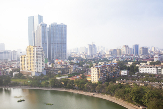 하노이 시내 전경. 게티이미지뱅크