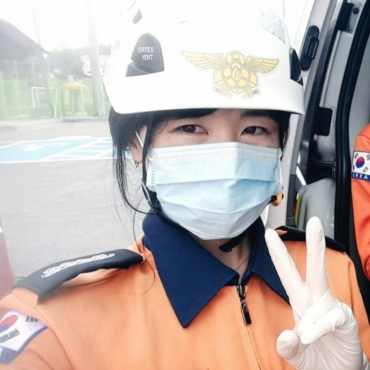 김소영씨. 한국장기조직기증원
