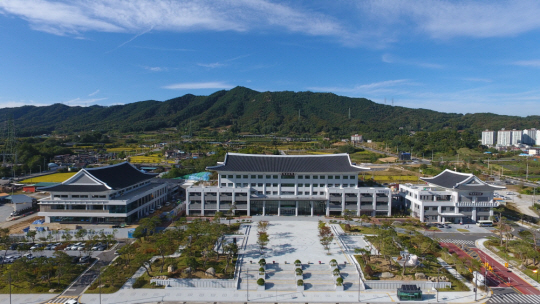 경북 예천군청 전경. 예천군청 제공