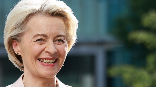 우르줄라 폰데어라이엔 유럽연합(EU) 집행위원장. EPA 연합뉴스