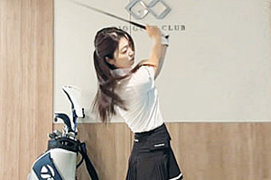왼쪽 다리가 바깥 부분을 축으로 단단하게 버티고 있어야[이현지의 꿀팁레슨]