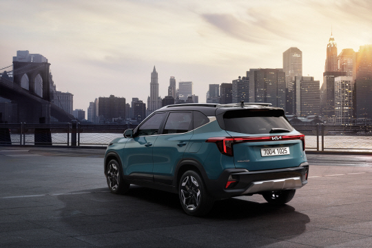 기아가 출시한 셀토스 연식 변경 모델 ‘더(The) 2025 셀토스’. 기아 제공.