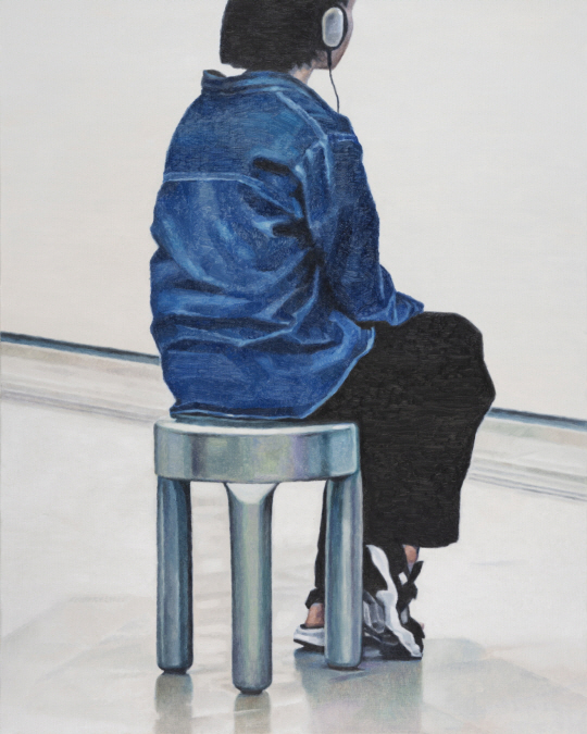 서완호의 ‘소거공간’, 캔버스에 오일, 90.9cm x 72.7cm, 2024 화이트스톤 제공