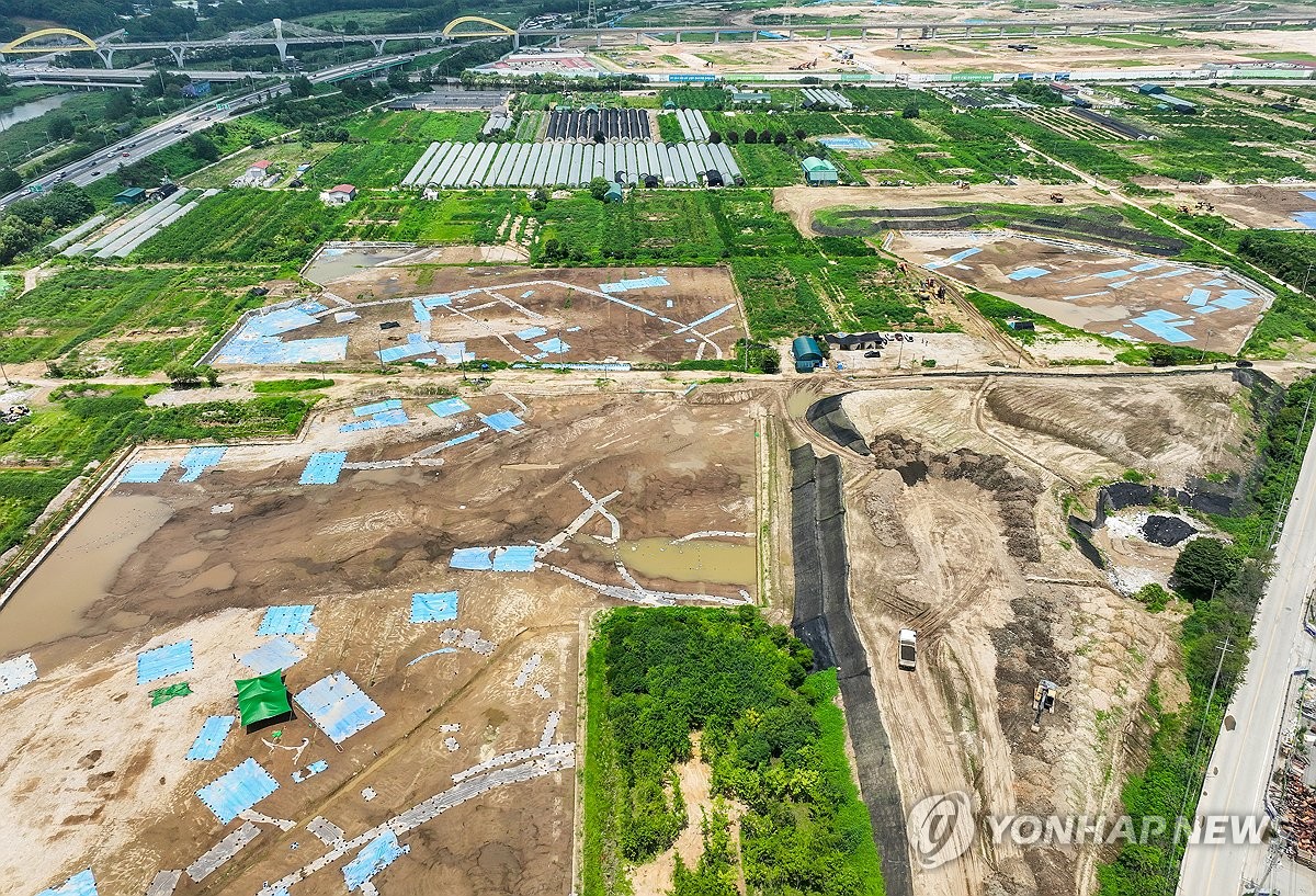 (남양주=연합뉴스) 남양주 왕숙 A1·A2지구. 2024.7.14