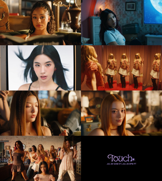 캣츠아이_두 번째 싱글 Touch MV 1차 티저
