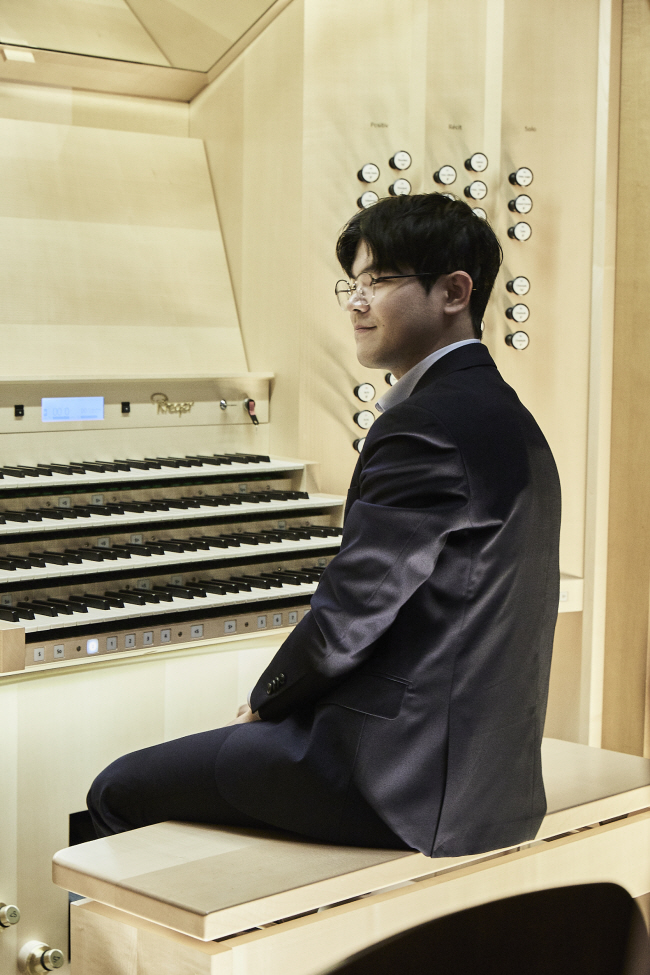 오르가니스트 이민준. 롯데콘서트홀 제공