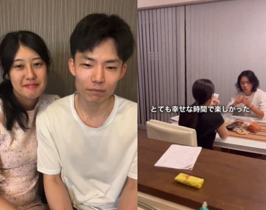 왼쪽은 소이왕자 부부의 모습. 오른쪽은 아내와 남자친구. Soy王子 SNS 캡처