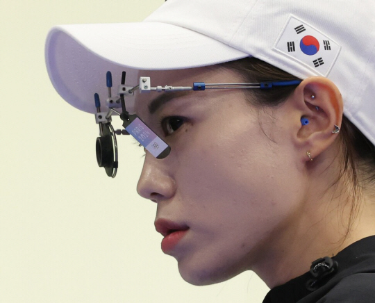 한국 사격대표팀의 김예지.