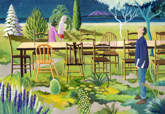 기묘한 오후(Weird Afternoon), 112x162cm, 2023