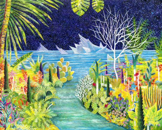 나의 찬란한 폐허(My Splendid Ruin), 162x130.3cm, 2023