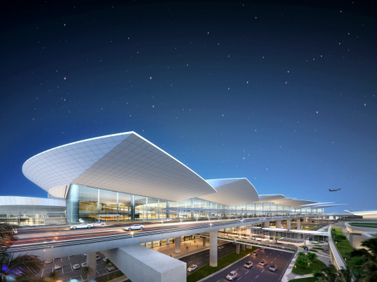 베트남 롱탄 공항 조감도. 인천국제공항공사 제공