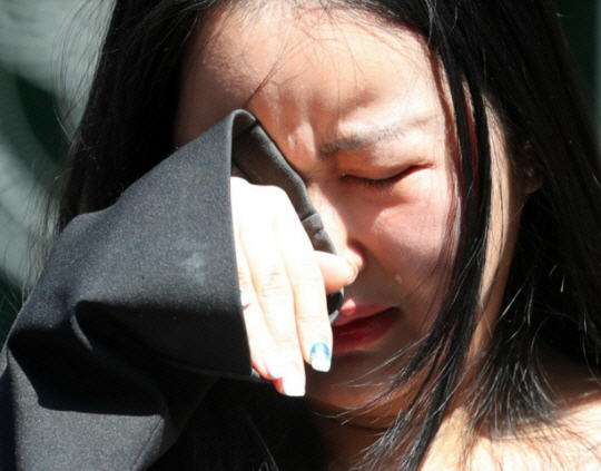 최서원(개명 전 최순실)씨의 딸 정유라. 뉴시스
