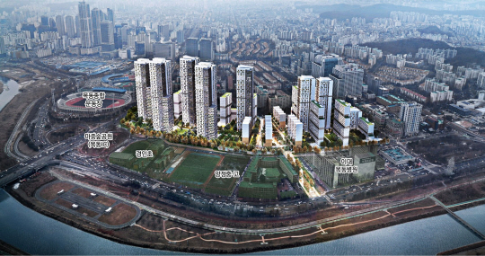 목동아파트 6단지 조감도. 양천구청 제공