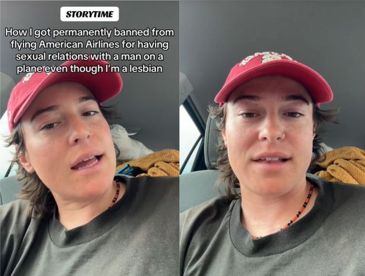 [서울=뉴시스] 지난 12일(현지시간) 영국 데일리메일 보도에 따르면 24세 에린 라이트는 자신의 소셜 미디어(SNS) 계정을 통해 지난 6월 자신이 아메리칸 항공사로부터 탑승금지 통보를 받았다고 주장했다. (사진= 에린 라이트 소셜 미디어 캡처)