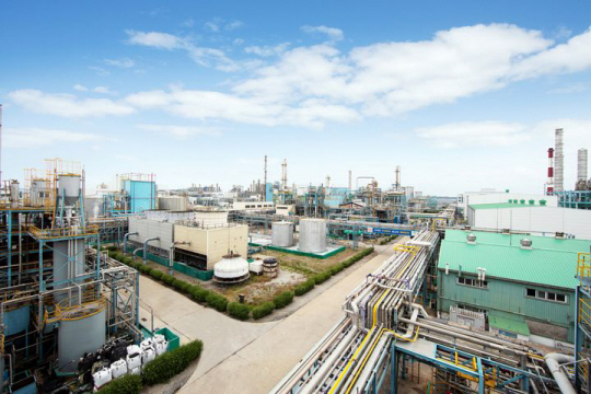 OCI 전북 군산 공장 전경. OCI 제공.