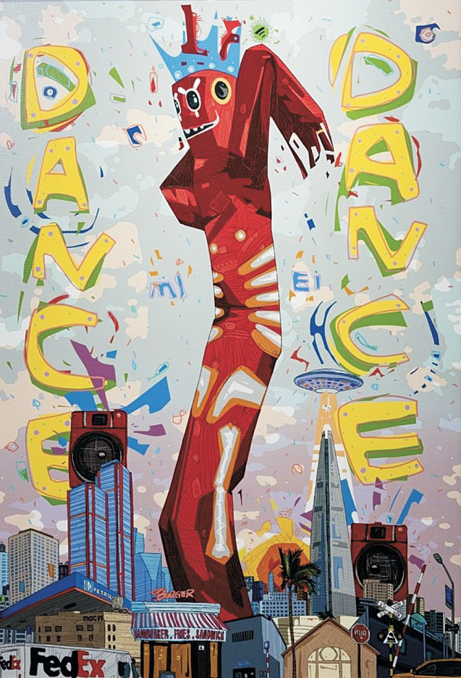 이혜헌 ‘시티팝(City Pop)’, 116×91㎝, 2024.