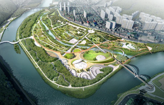 태화강 국가정원 정원박람회장 조감도. 울산시청 제공