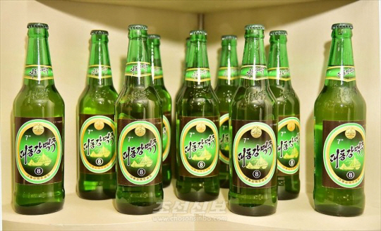 북한 대동강맥주공장에서 생산되는 맥주. 연합뉴스