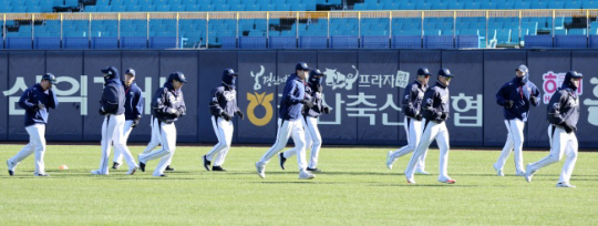 한국 야구대표팀. 뉴시스