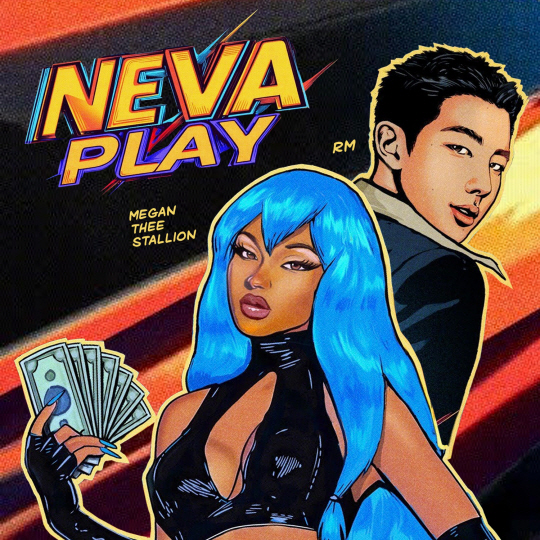 방탄소년단 RM_Neva play (feat. RM)_커버 이미지