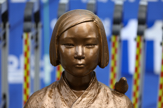 평화의 소녀상. 뉴시스