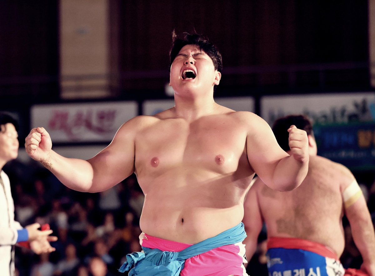 백두장사 김민재[대한씨름협회 제공. 재판매 및 DB 금지]