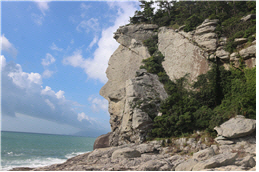 전남 여수 화정면 토도의 얼굴바위. 해양수산부 제공