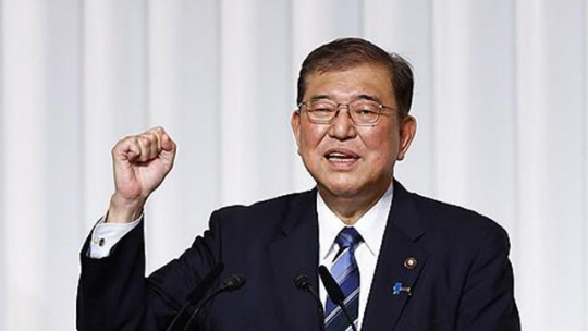 이시바 시게루 일본 자민당 총재. EPA 연합뉴스