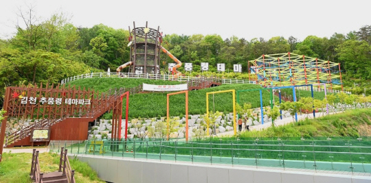 김천추풍령테마파크 전경. 한국도로공사 제공