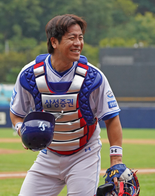 삼성의 강민호. 삼성 제공