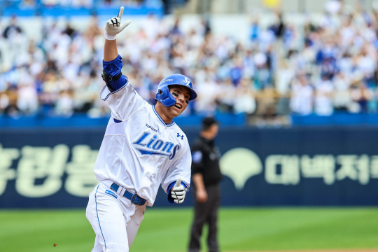 삼성의 김영웅.삼성 제공